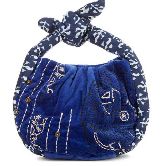 Free People Handbags - Free People Aria Mini Velvet Bag NWT